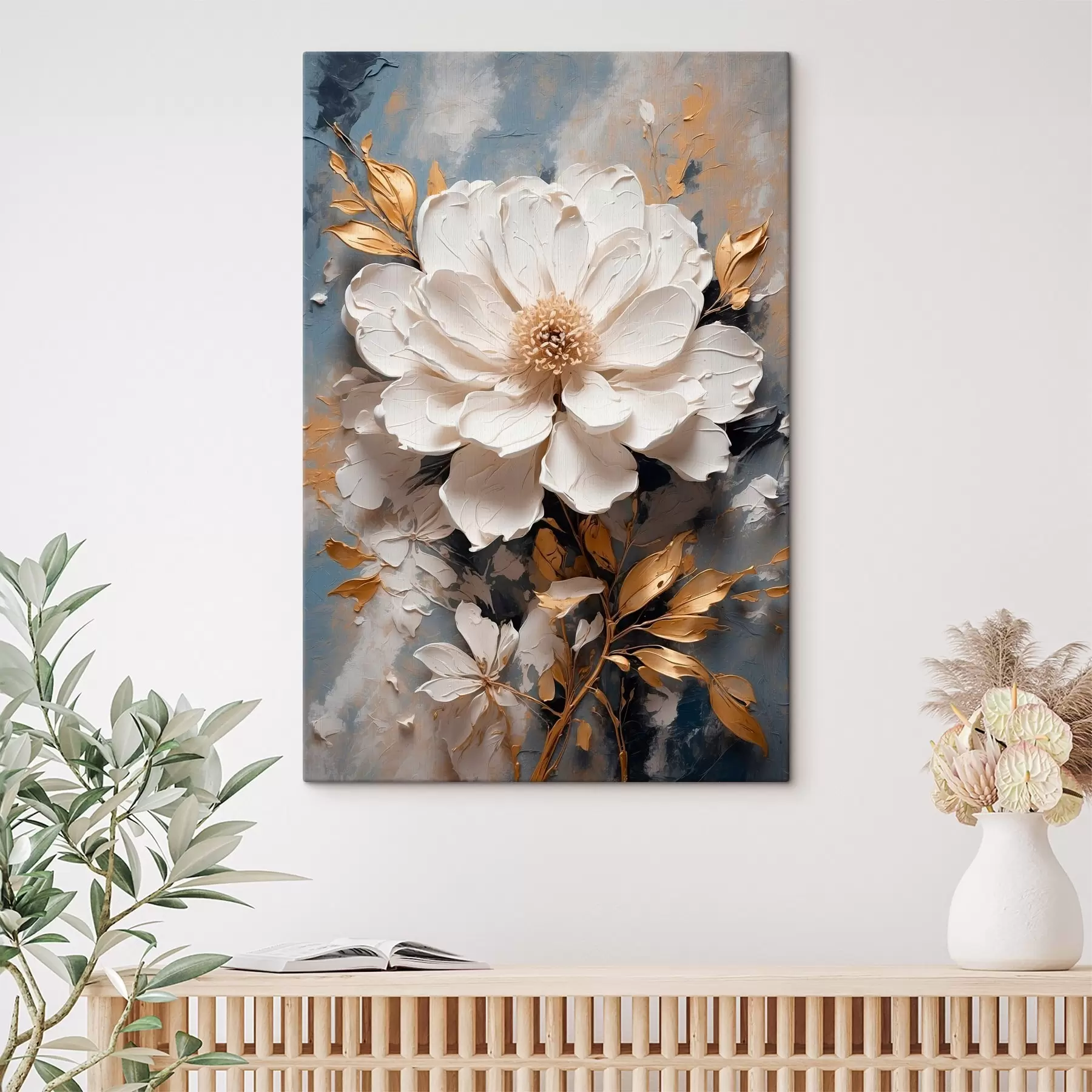 Paveikslėlis Balta gėlė s43090