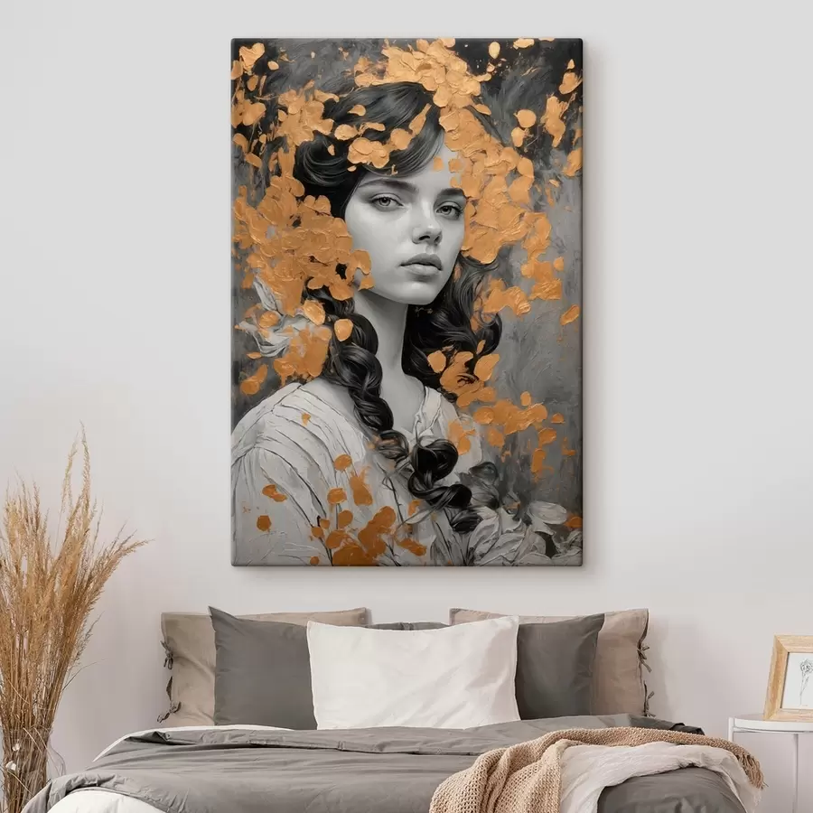 Paveikslėlis Mergaitės portretas pieštuku s43098