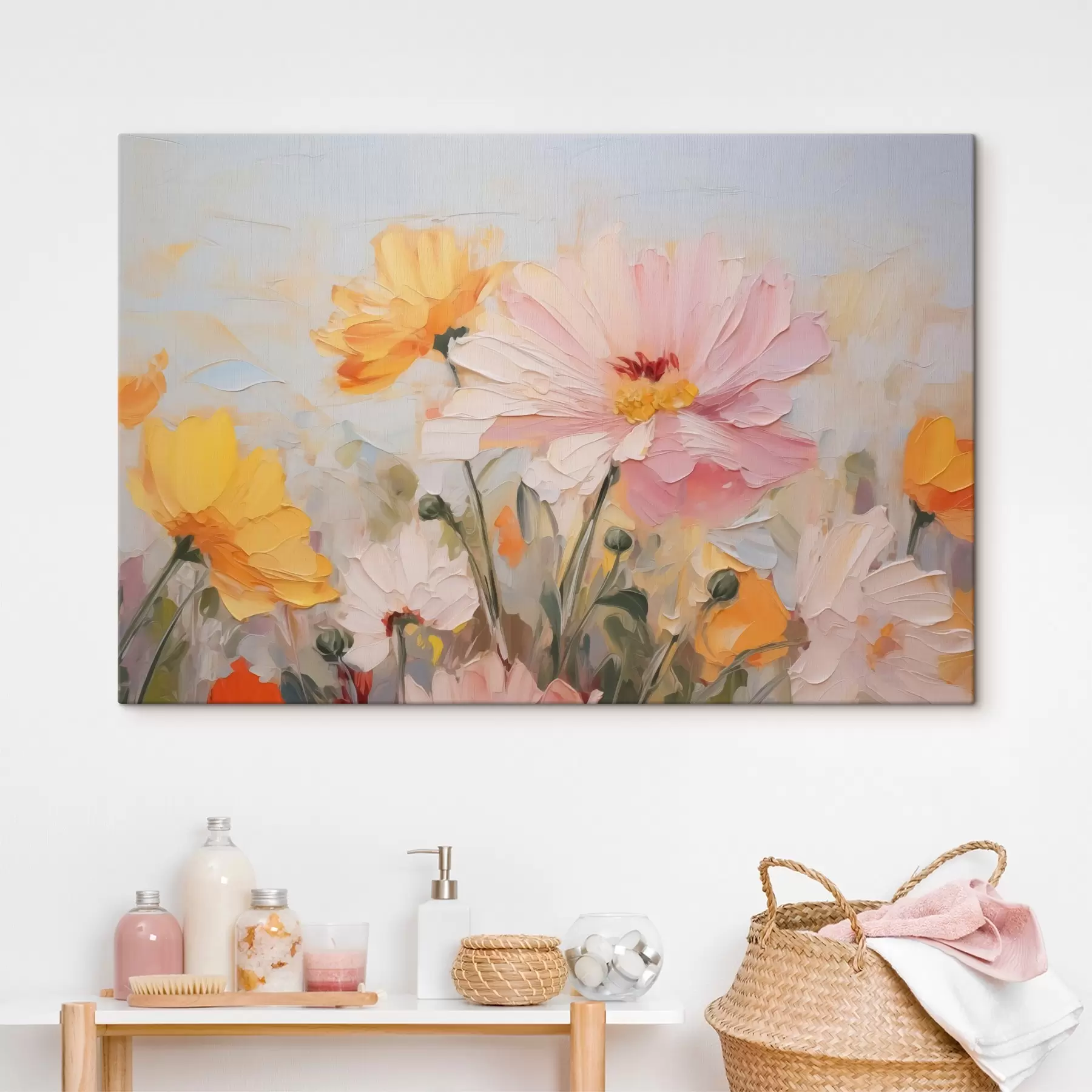 Paveikslėlis Ryškios abstrakčios gėlės s43232