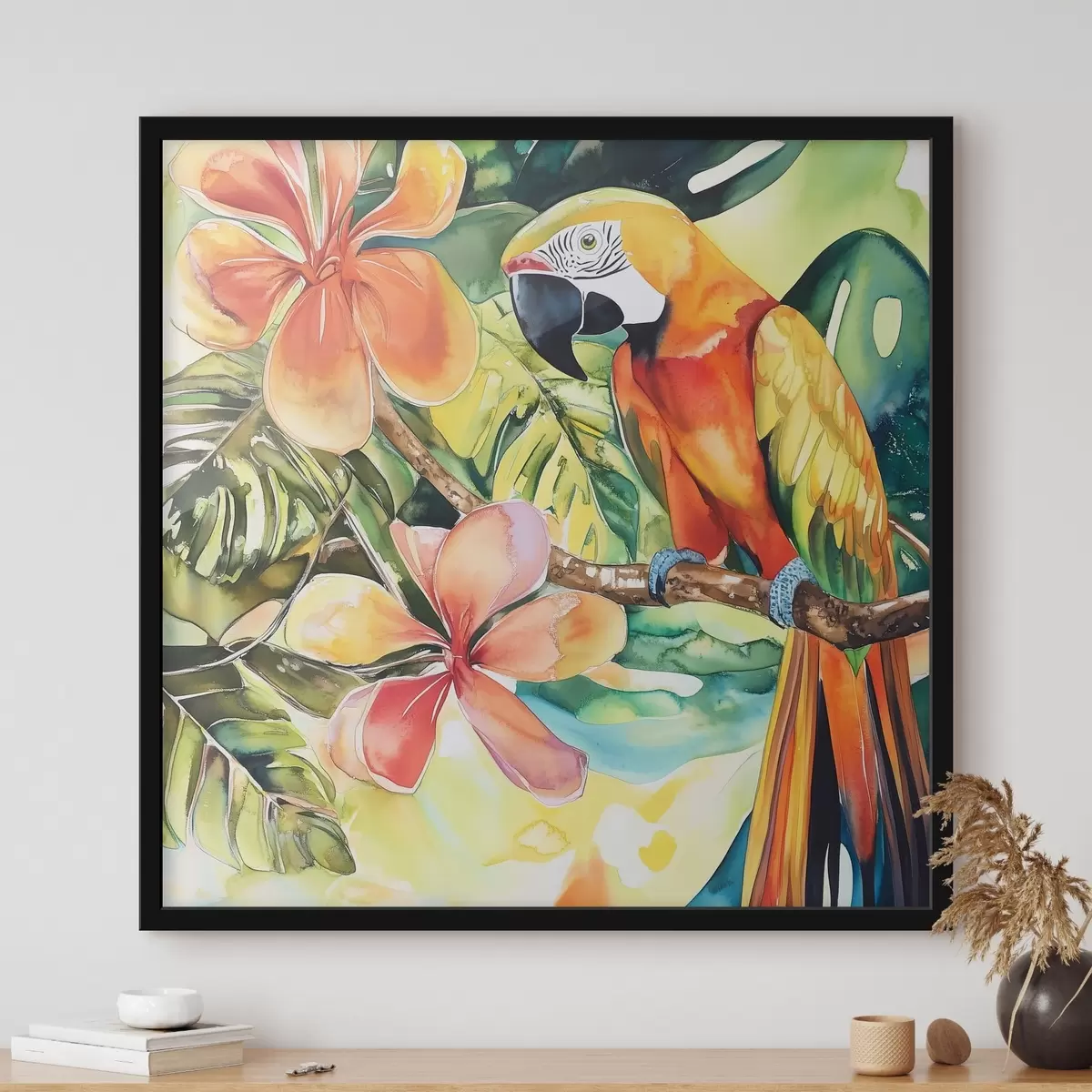 Plakatas Ryški papūga f43307