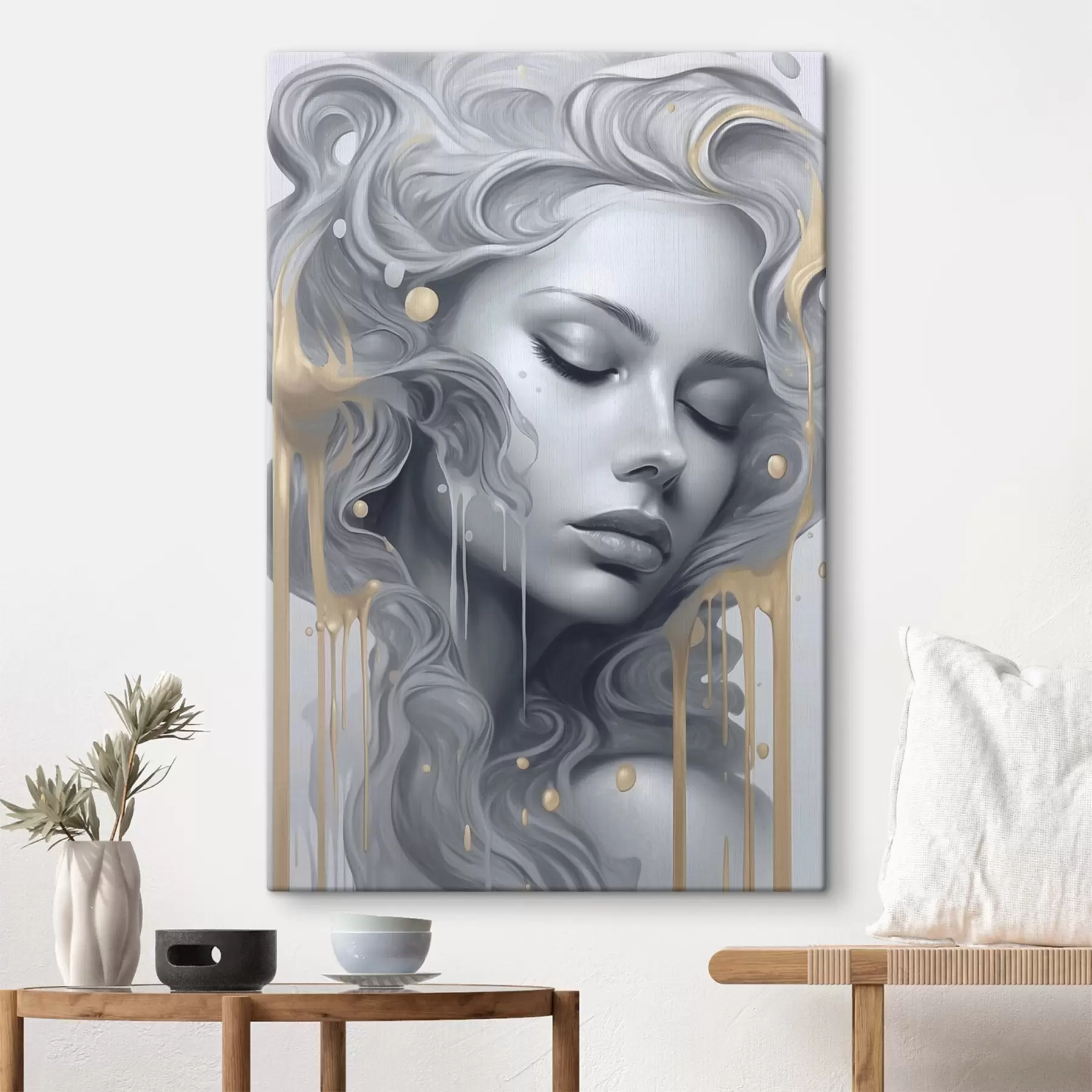 Paveikslėlis Portretas su lygiomis linijomis s43278