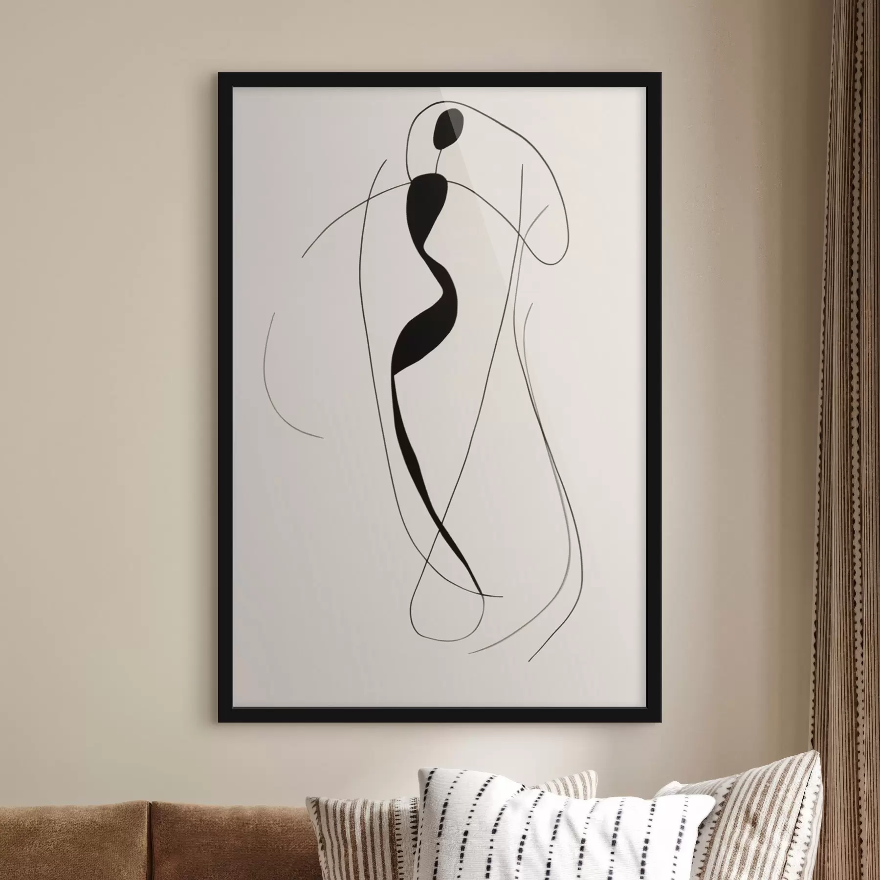 Fototapetai Minimalistinis abstraktus siluetas f43274