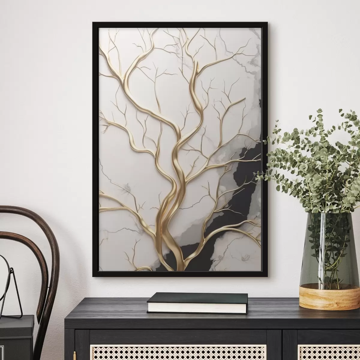 Plakatas Abstraktus medis f43282