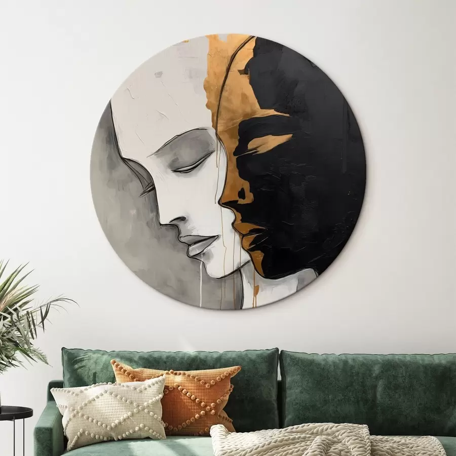 Paveikslėlis Kontrastingi siluetai su abstrakčiais akcentais r43280