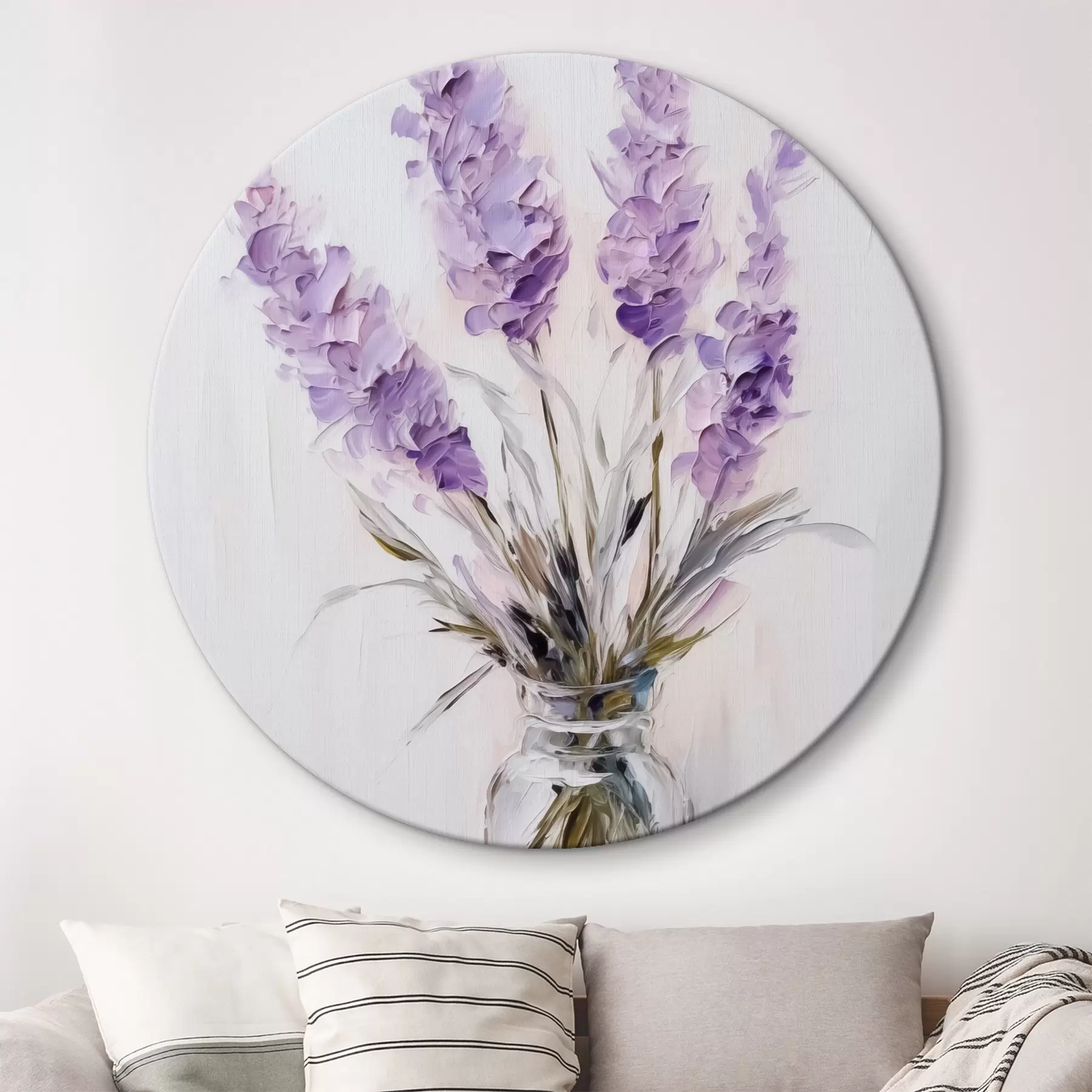 Paveikslėlis Ryškios gėlių imitacijos tapyba r43344