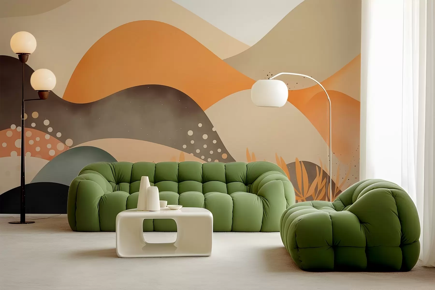 Fototapetai Abstraktus peizažas w03425