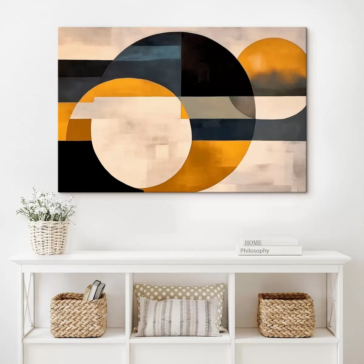 Paveikslėlis Minimalistinio stiliaus geometrinė kompozicija s43419