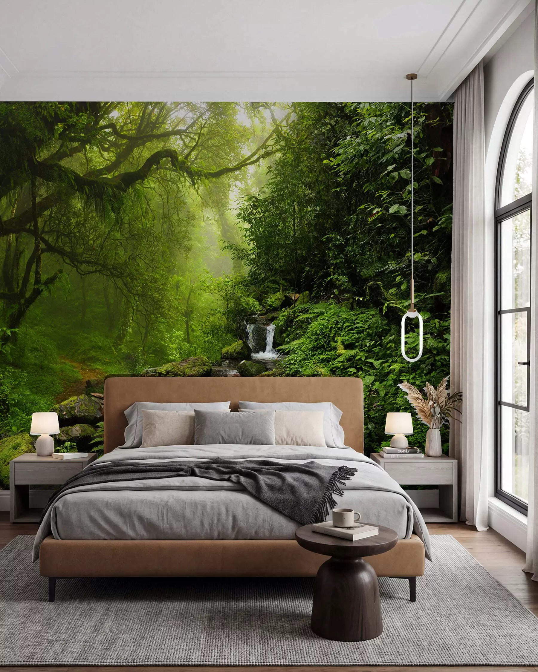 Fototapetai Paslėptas miško krioklys u53758