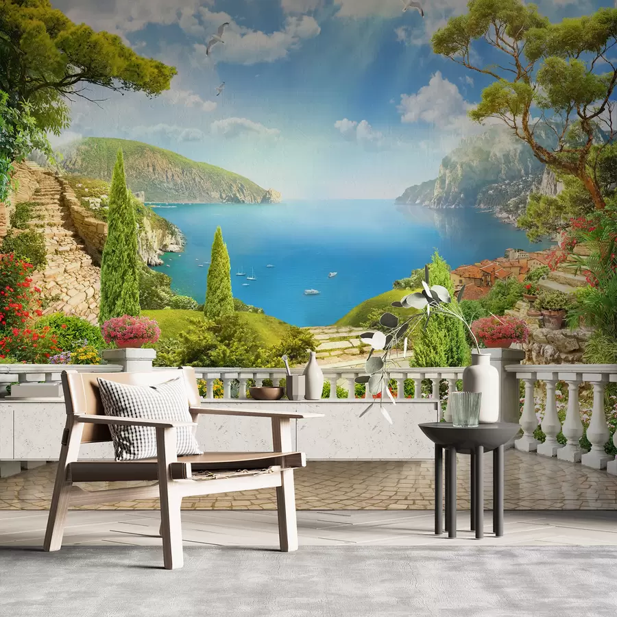 Fototapetai Dangus, debesys ir vanduo u60261