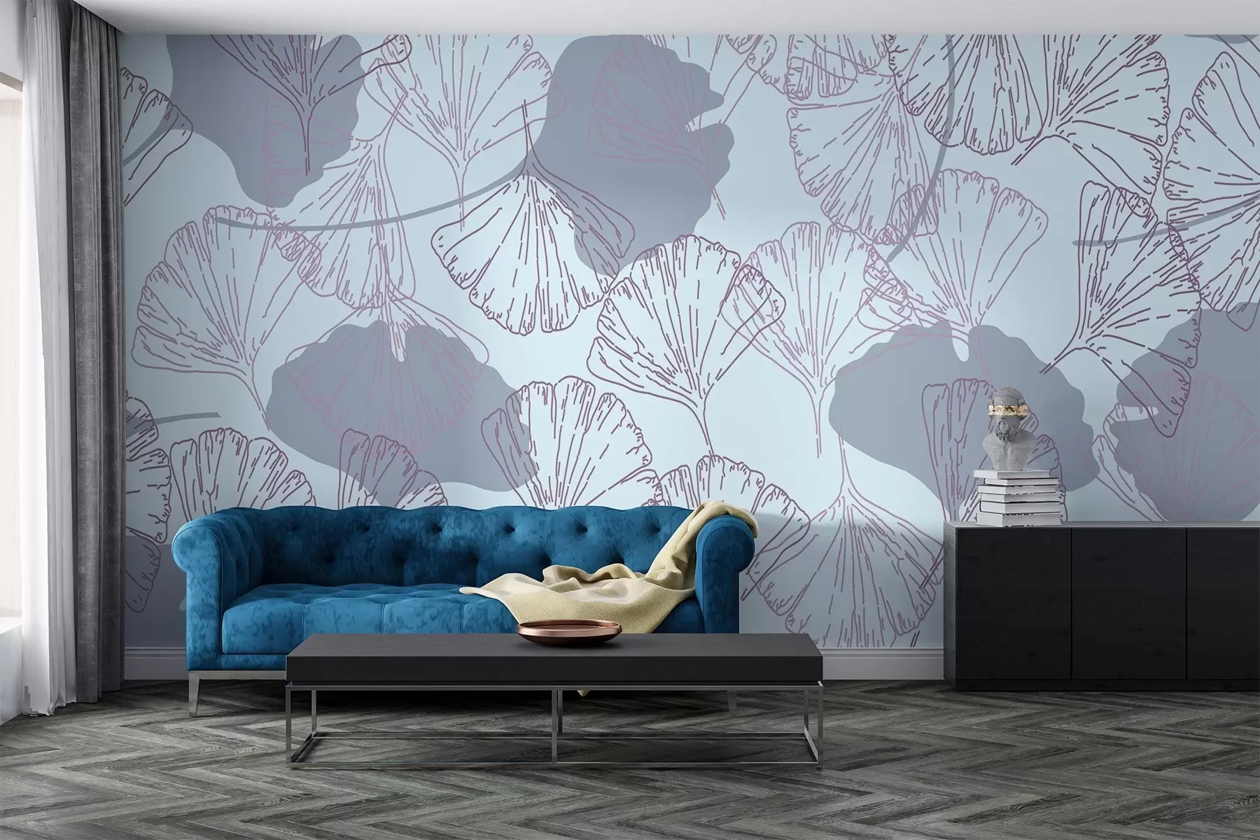 Fototapetai Botaninis modelis w03500v1
