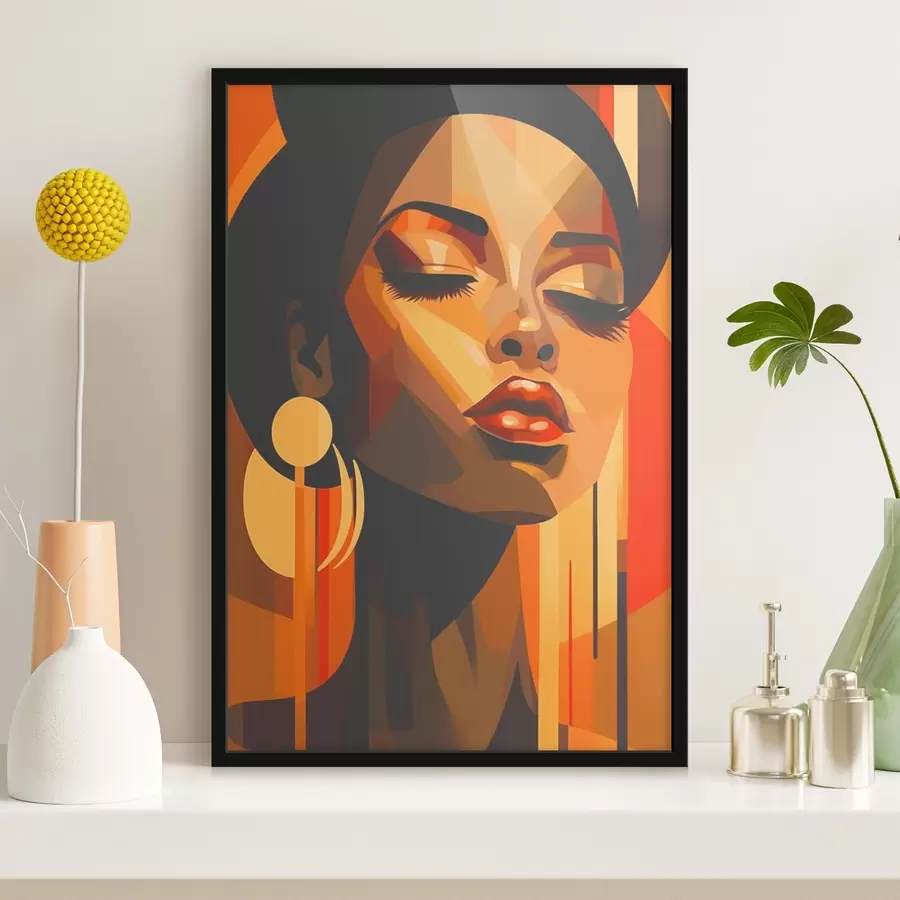 Fototapetai Dviejų veidų abstrakcija f43530