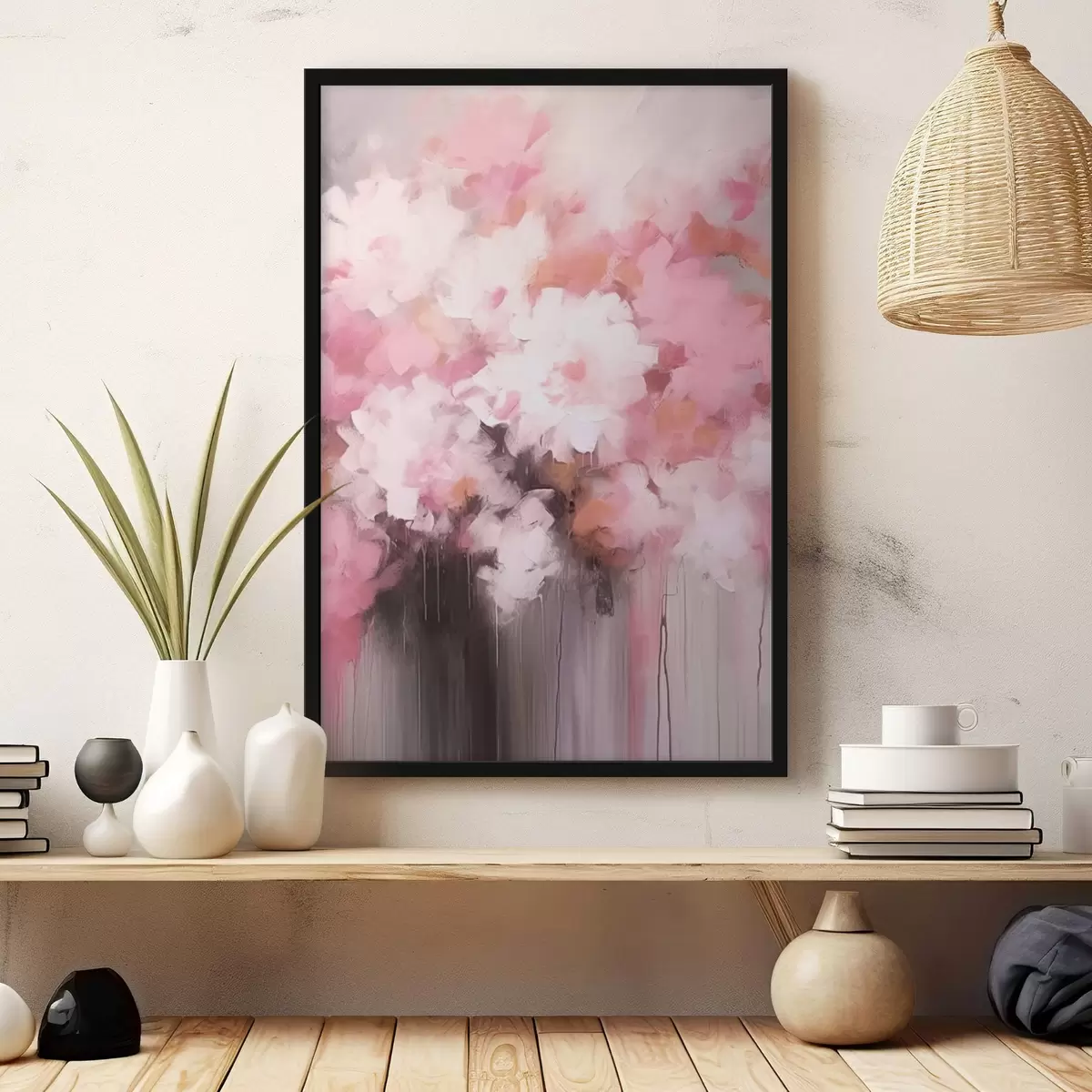 Plakatas Gėlių abstrakcija f43517