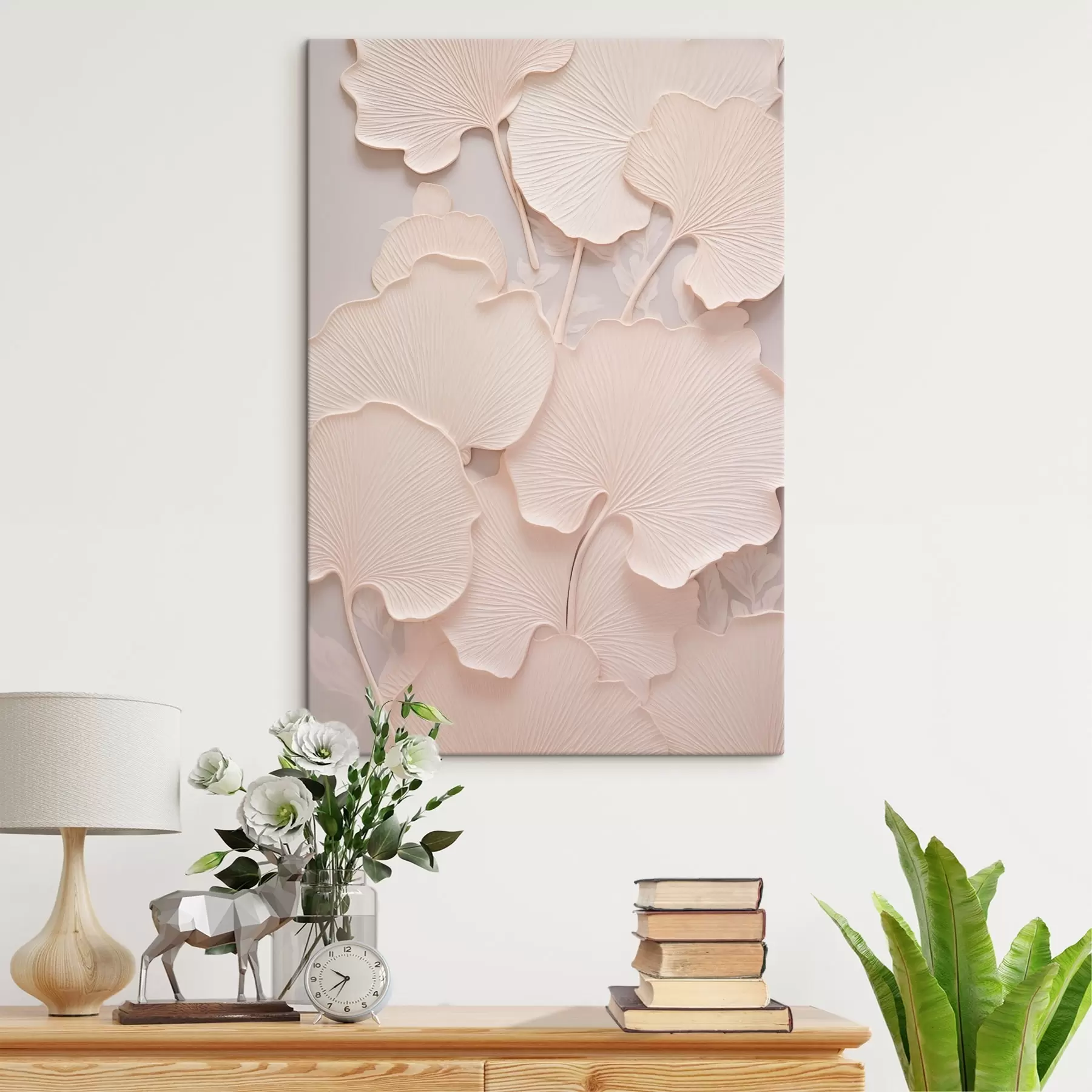 Fototapetai Švelnūs ginkmedžio lapai s43571