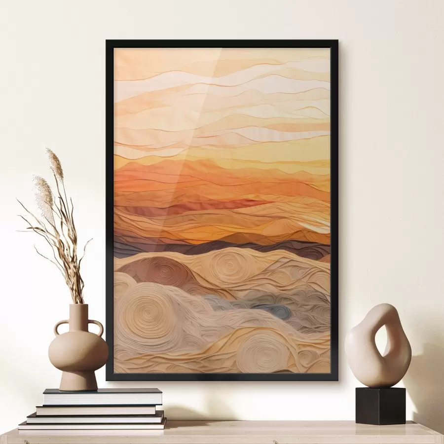 Fototapetai Dykumos harmonija f43585