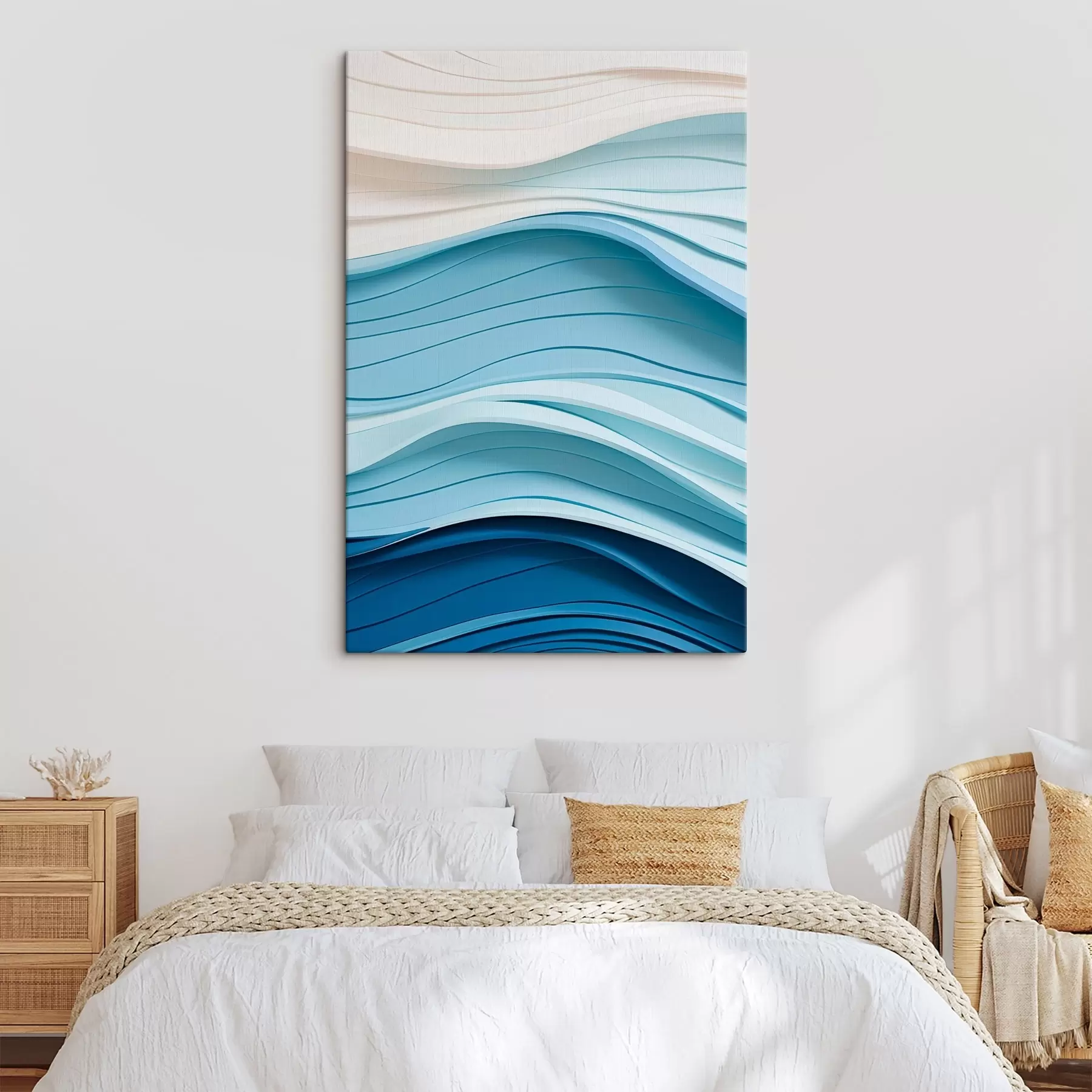 Paveikslėlis Švelnios spalvotos bangos s43583