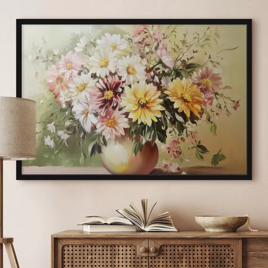 Fototapetai Gražių gėlių puokštė f43908