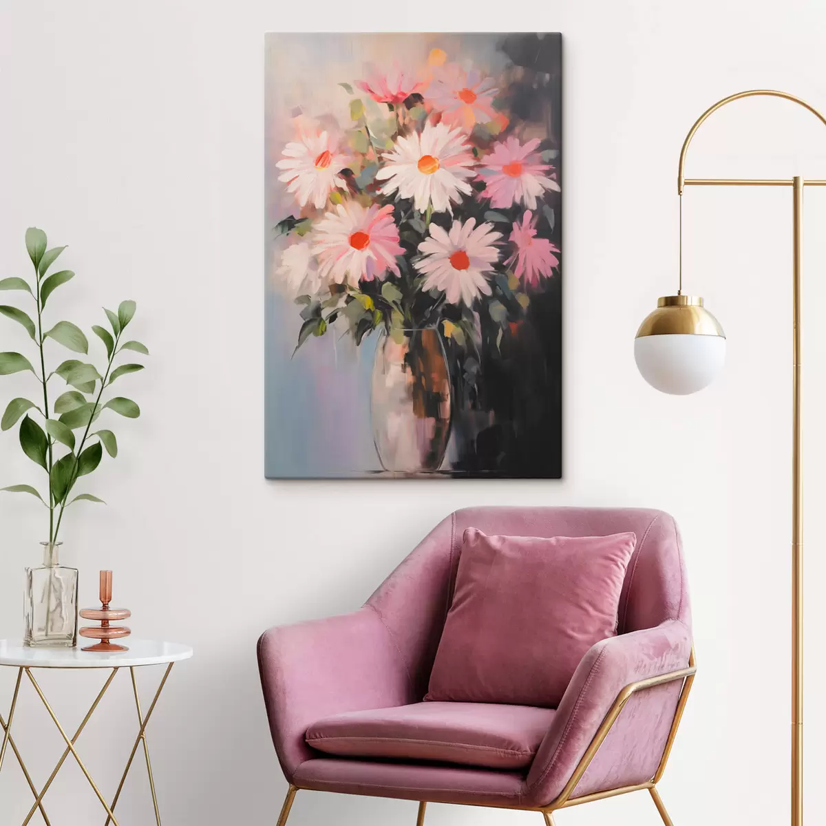 Paveikslėlis Gėlių puokštė vazoje s42997