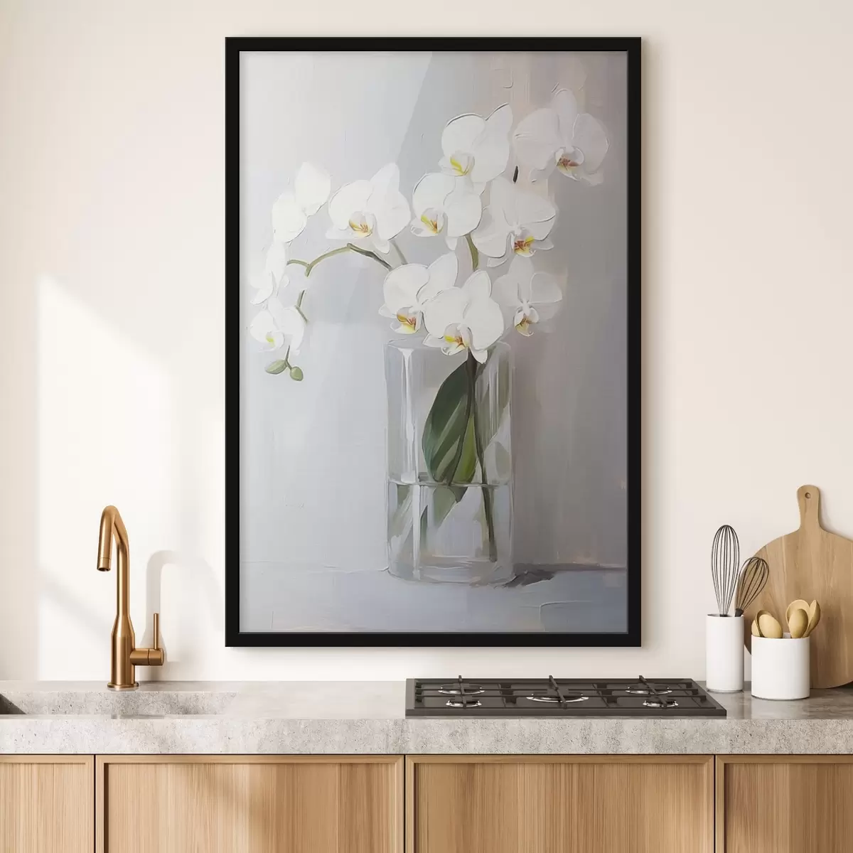 Plakatas Baltoji orchidėja f43252