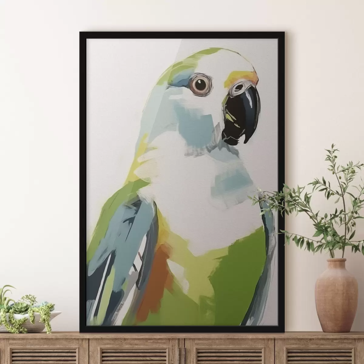 Plakatas Tropinė papūga f43931