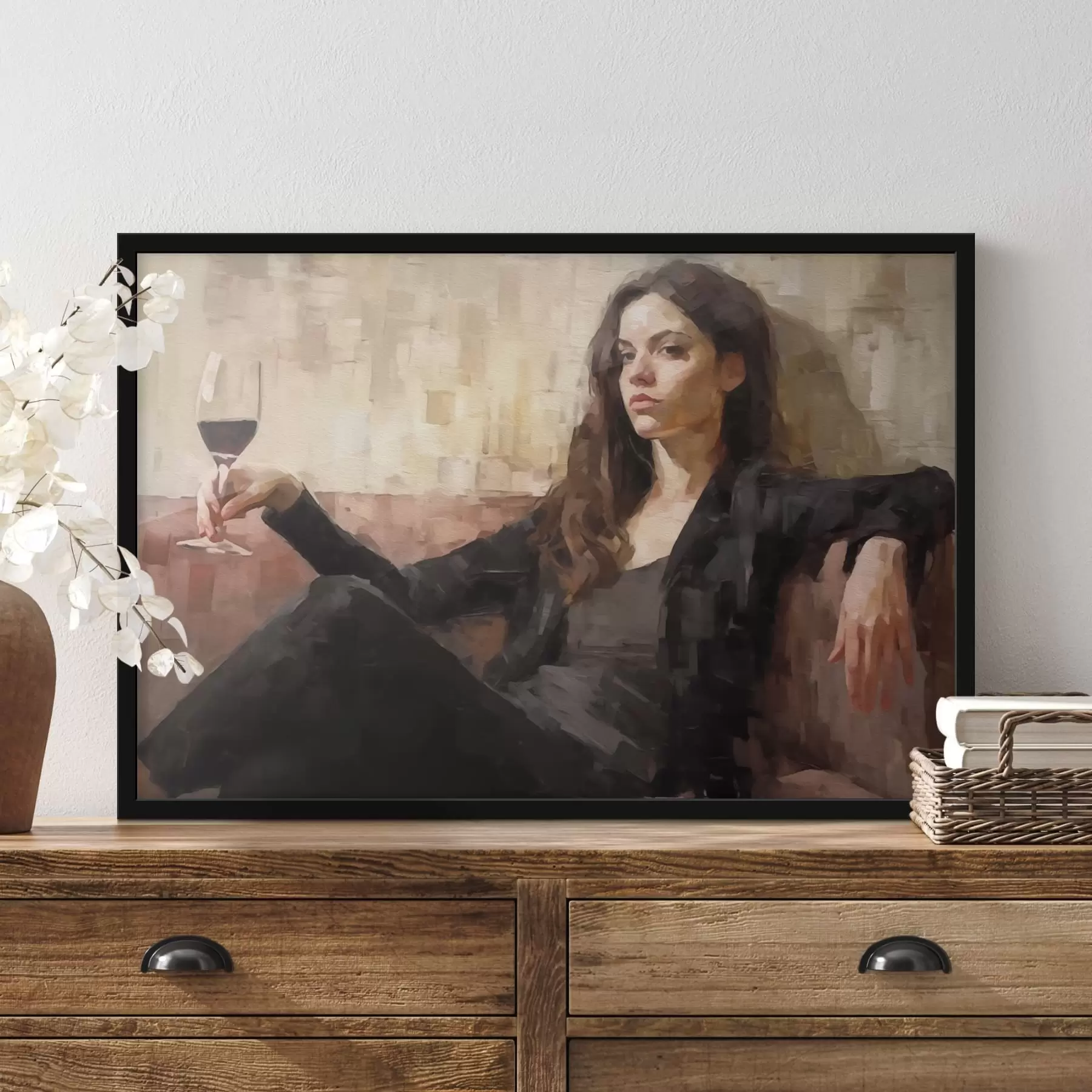 Fototapetai Paslaptinga mergina f43932