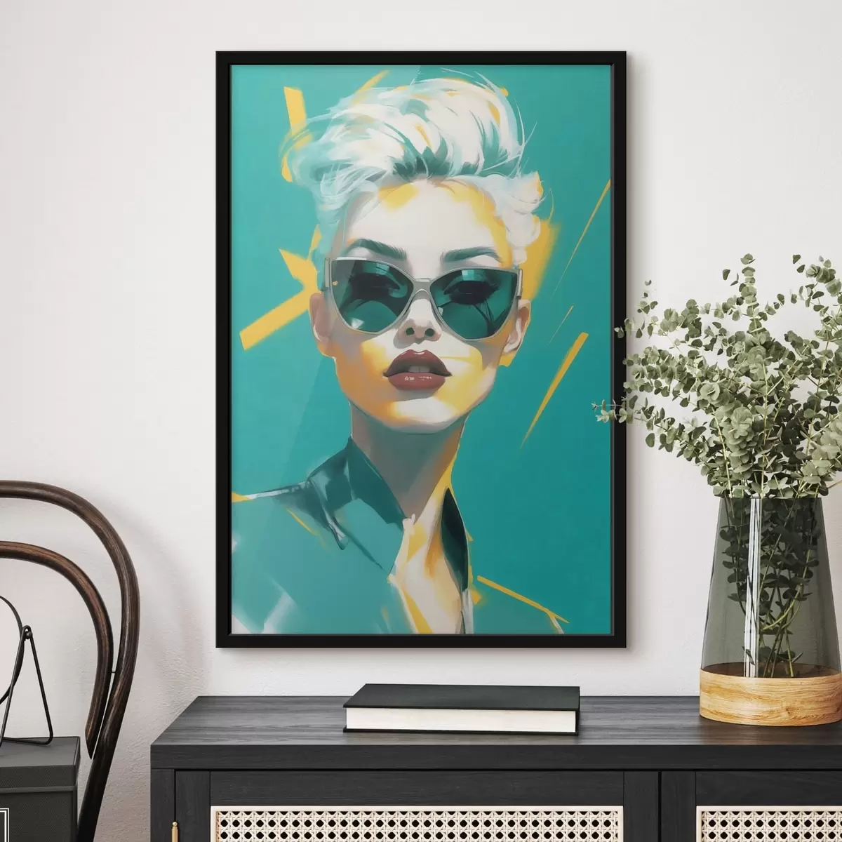 Plakatas Mados mergina f43480