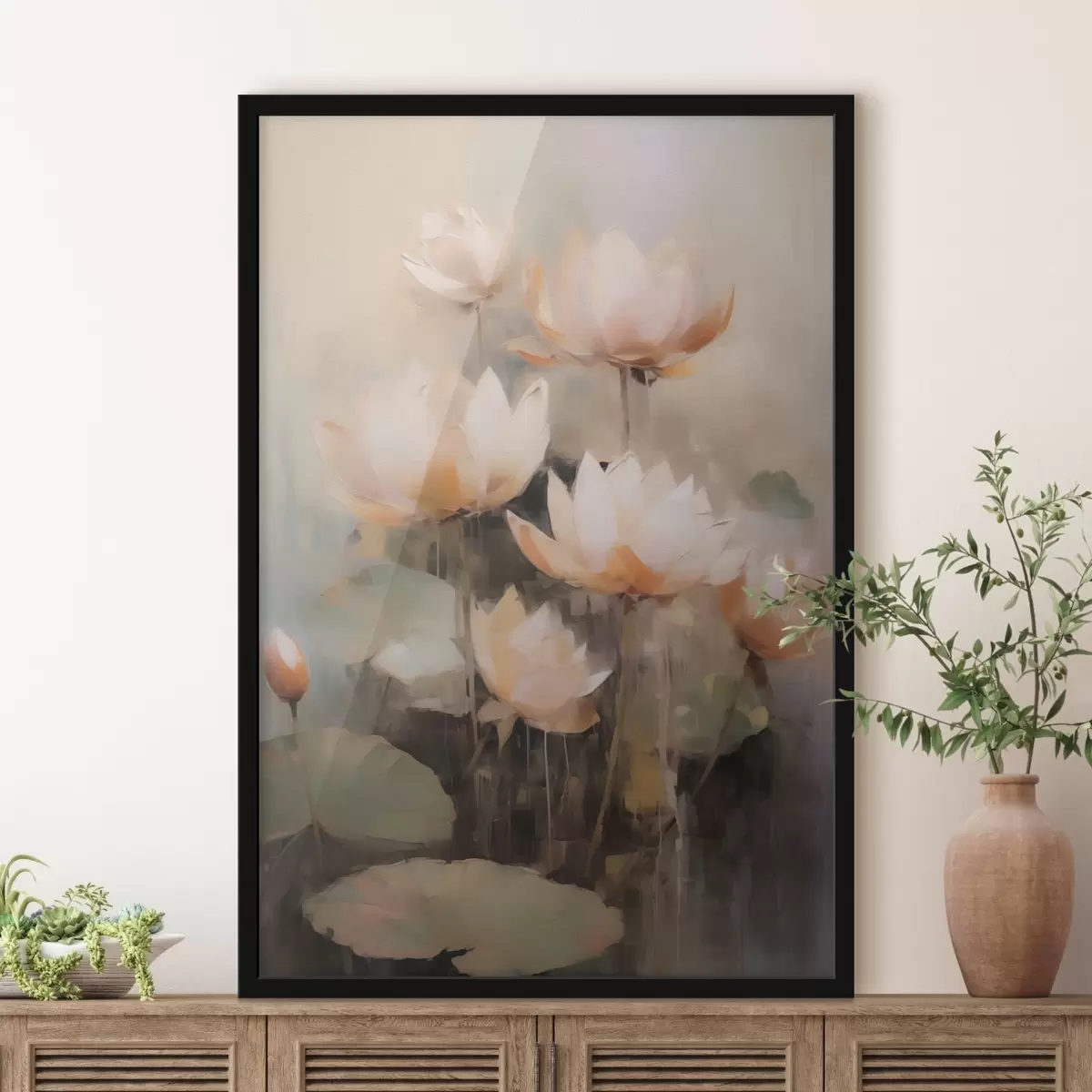 Plakatas Vandens lelijos gėlės f43482