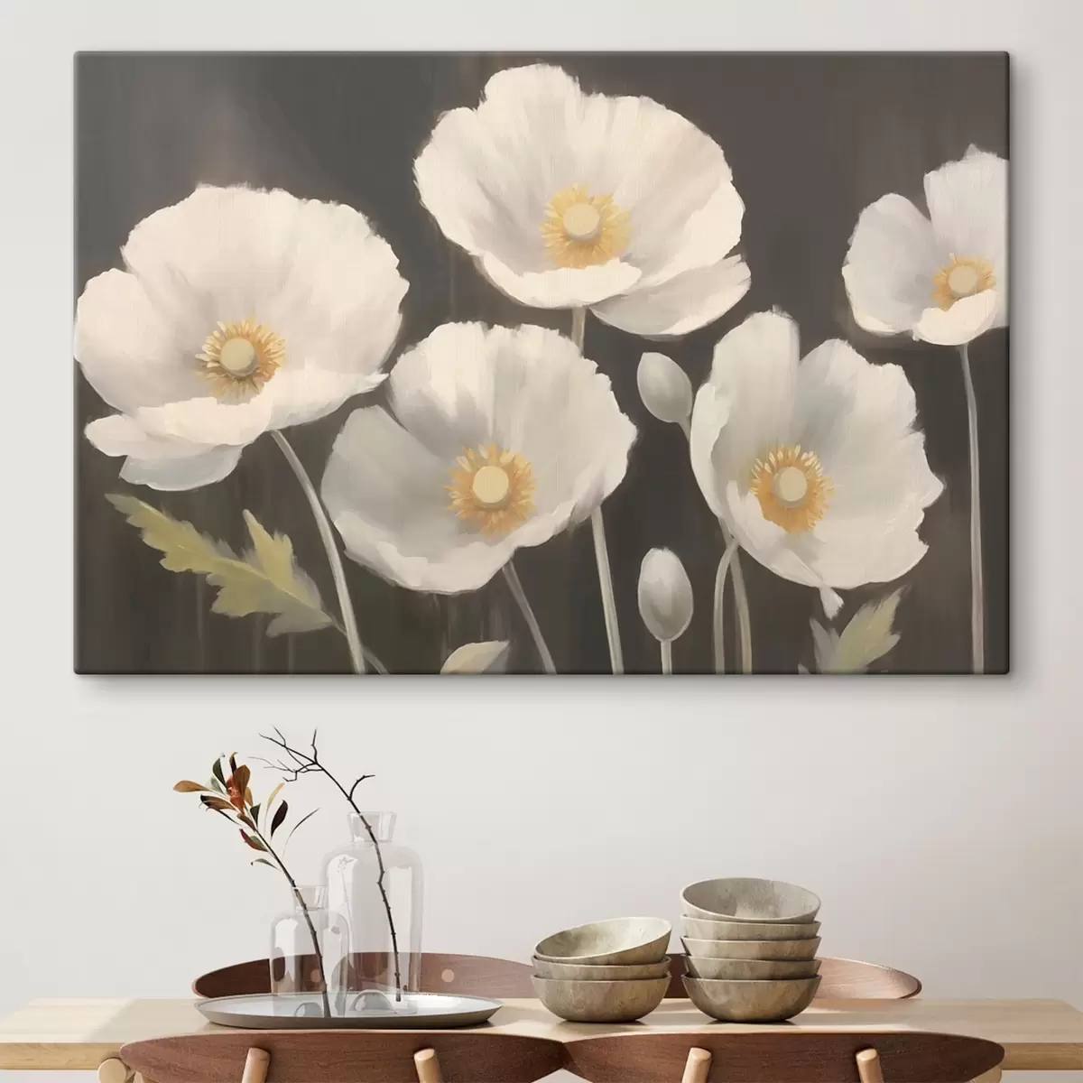 Paveikslėlis Baltos gėlės s43223