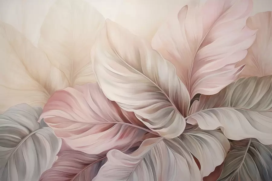 Fototapetai Atogrąžų lapija su žėrinčiomis spalvomis w03597