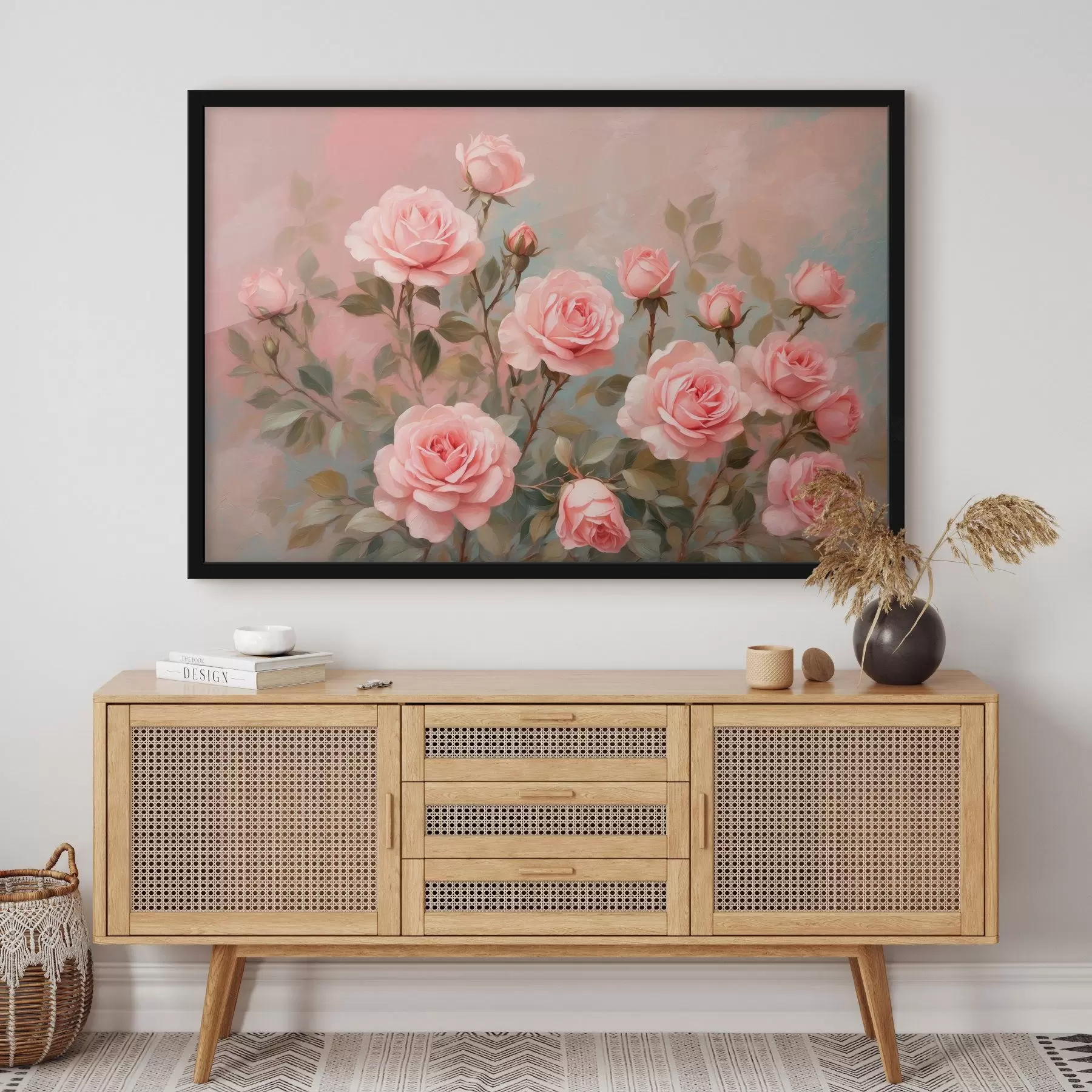 Fototapetai Rožės neryškiame fone f43454