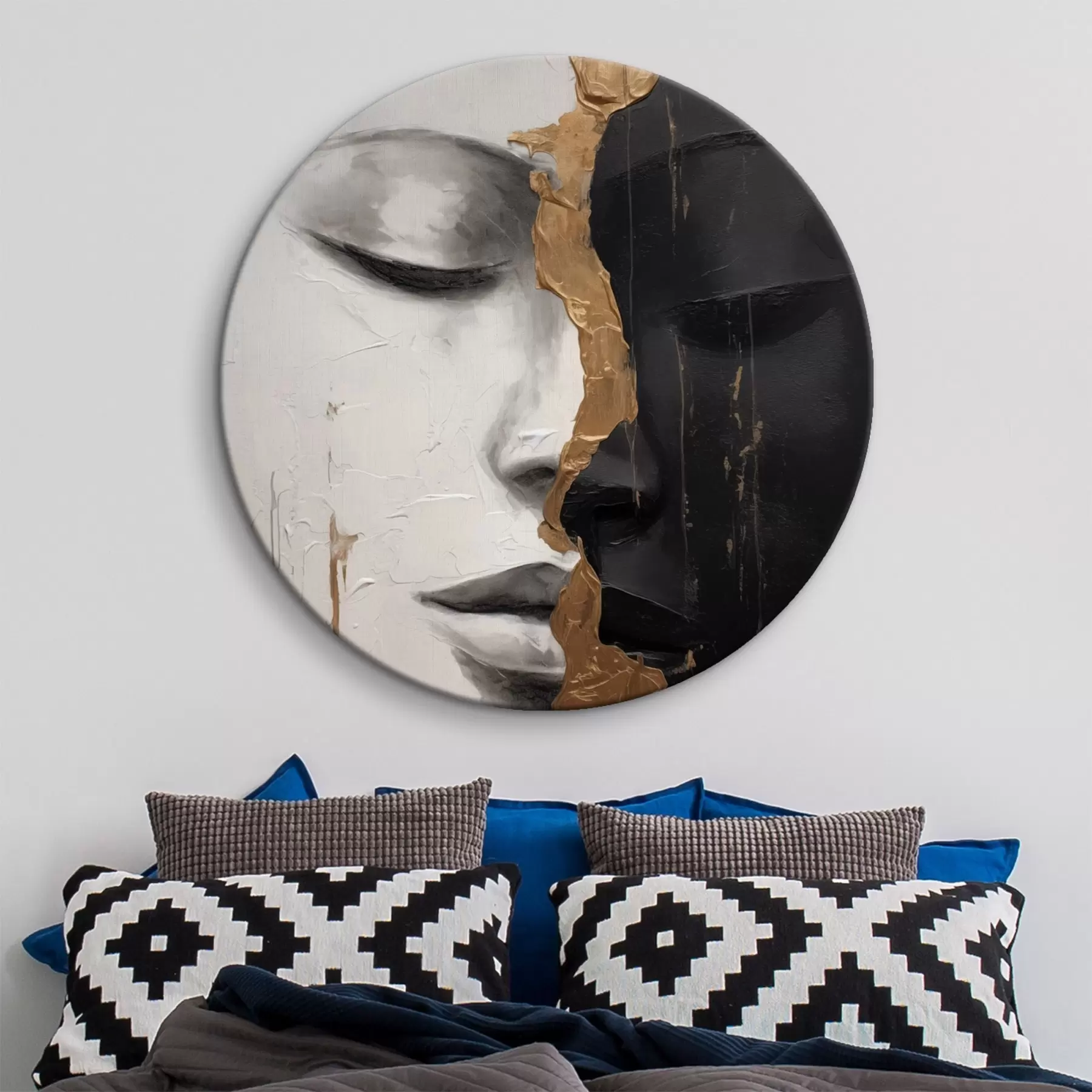 Paveikslėlis Juodai balti veidai r43471