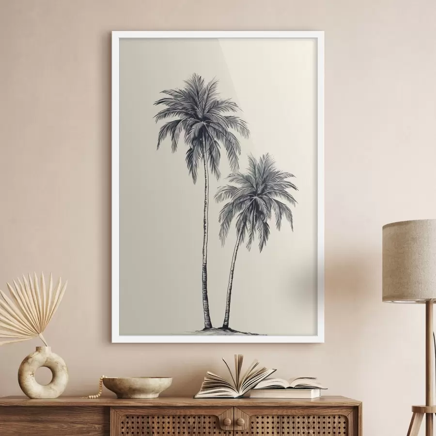 Fototapetai Palmės minimalizmas f43956