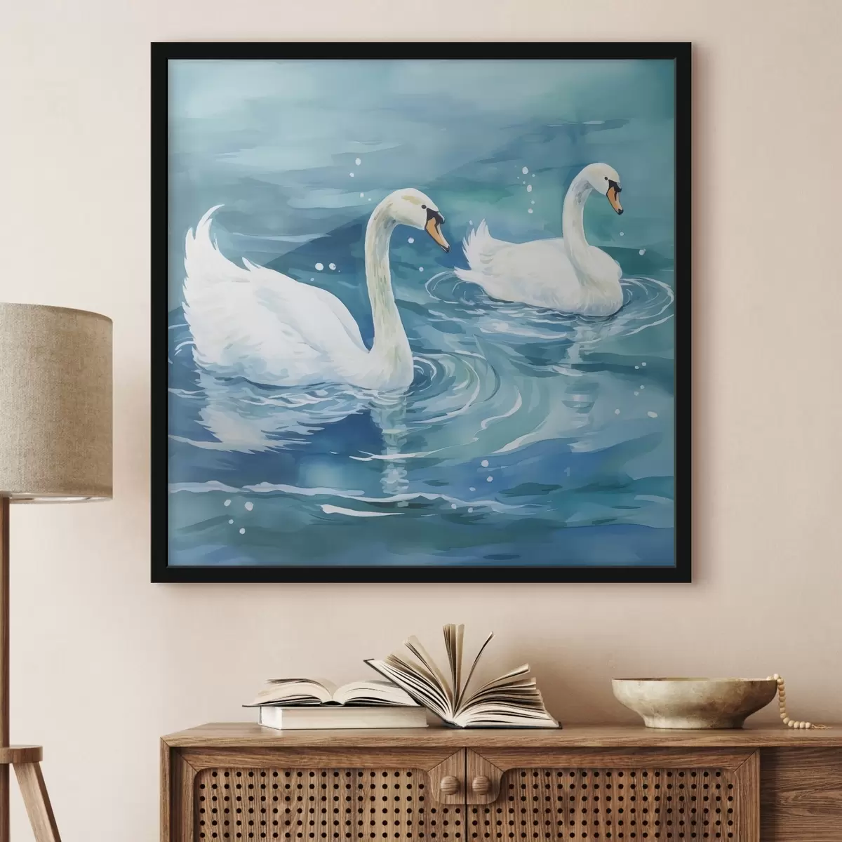 Plakatas Gulbės f43964