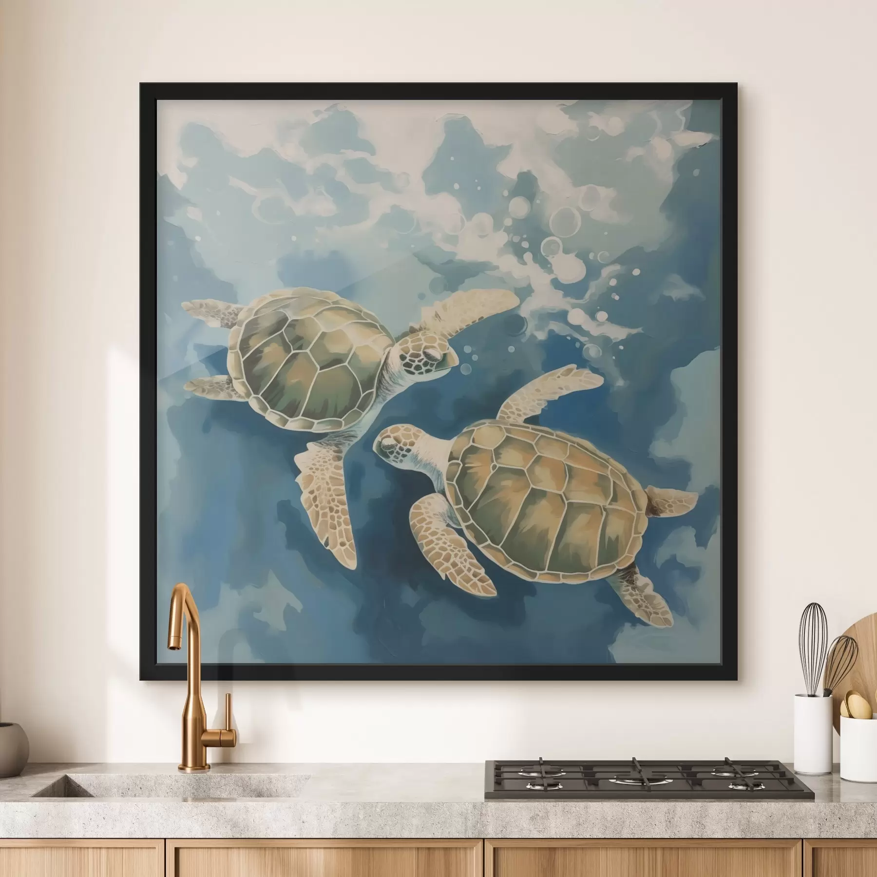 Fototapetai Vėžliai plaukia f44034
