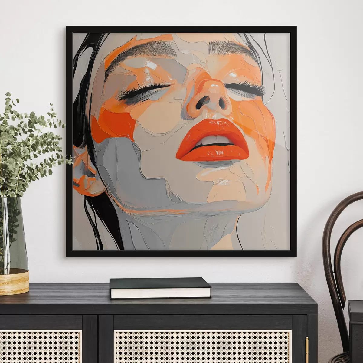 Plakatas Moters portretas f43966