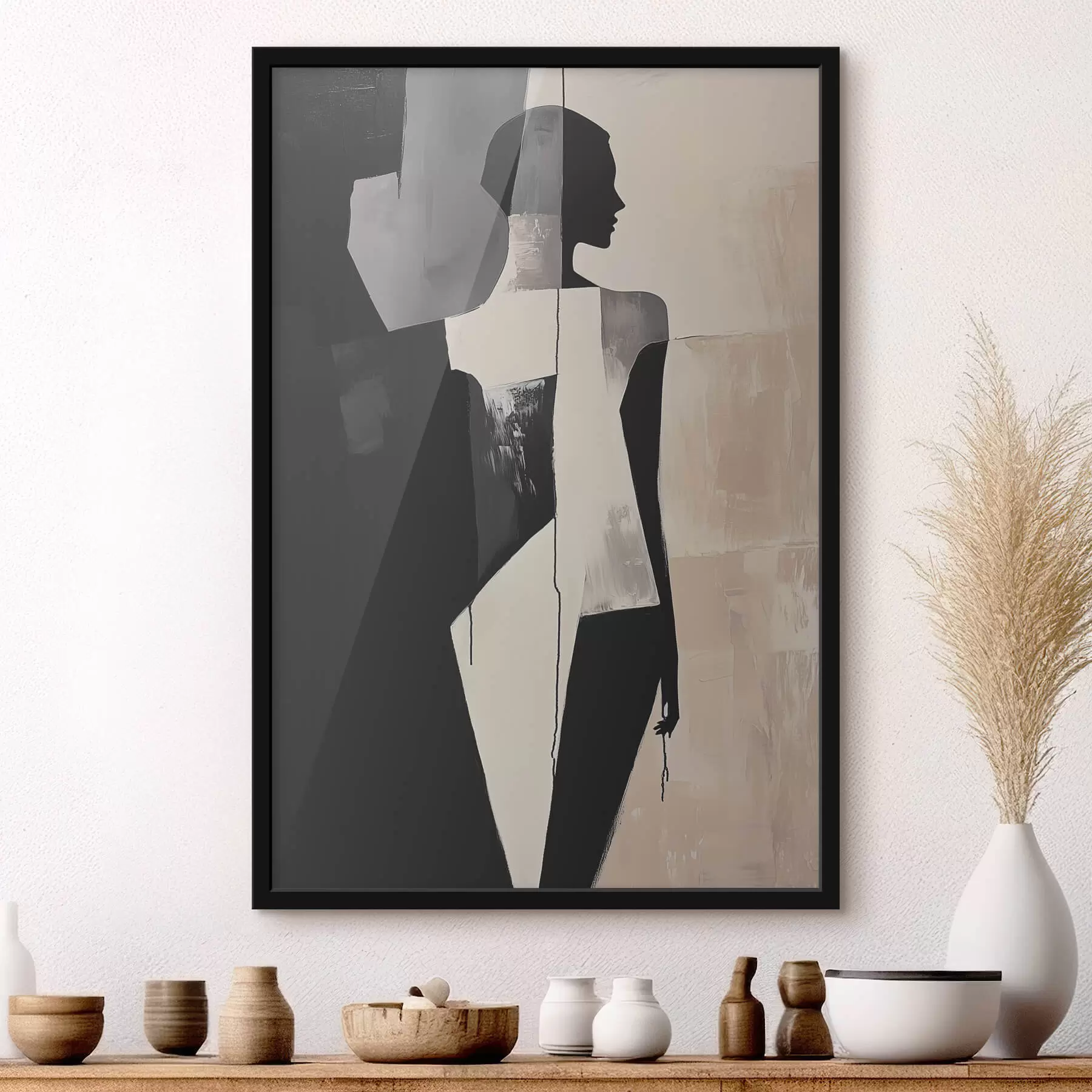 Fototapetai Abstraktus siluetas f43969