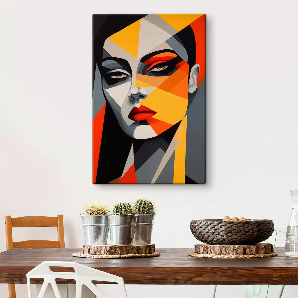 Paveikslėlis Abstraktus veidas s44111