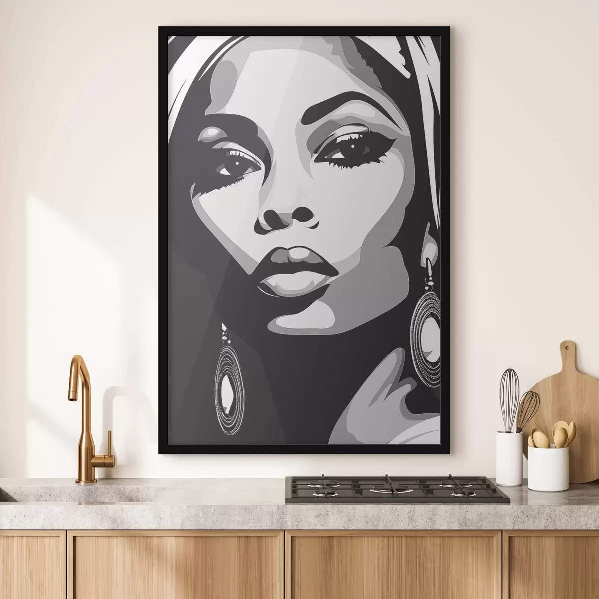 Plakatas Moters portretas f44106