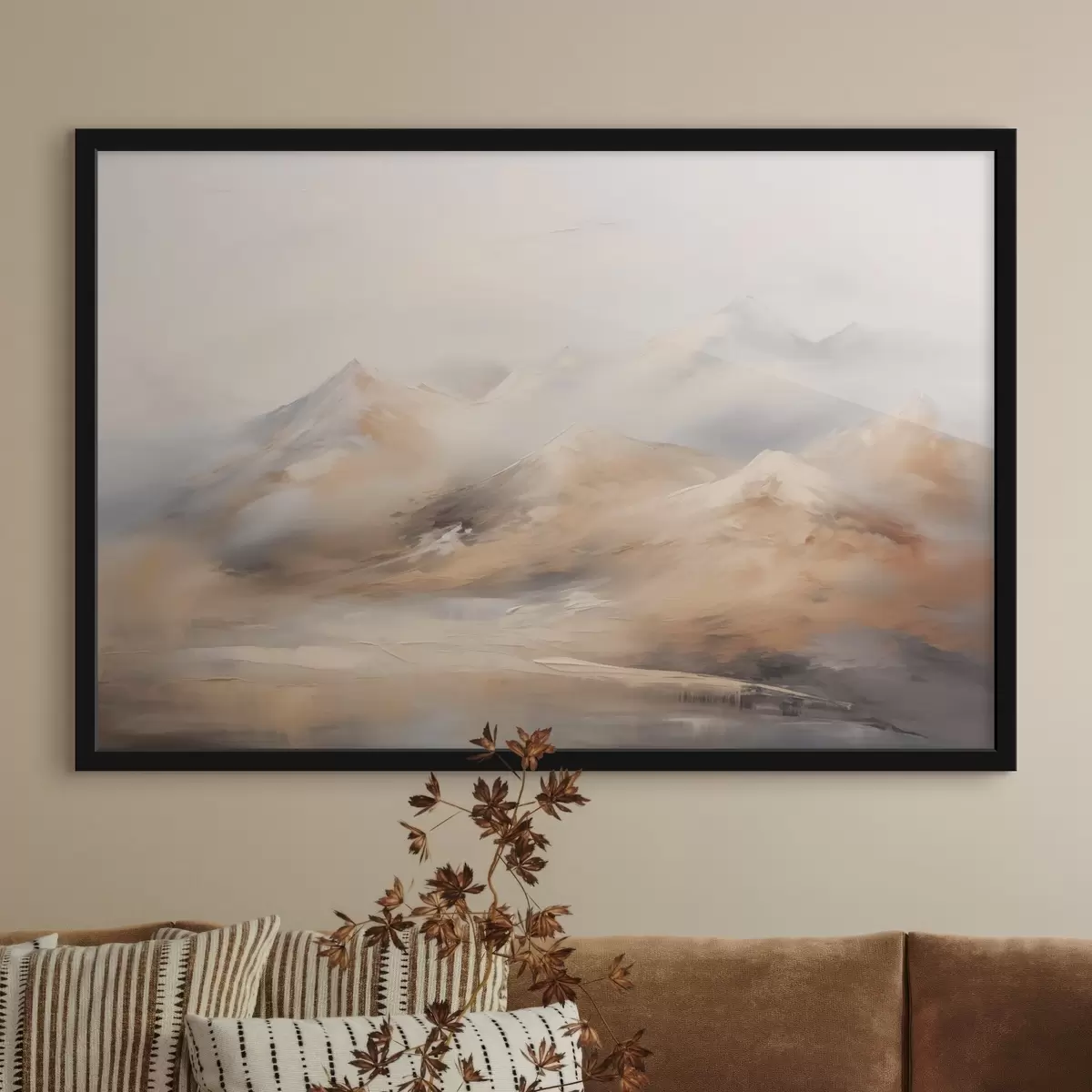 Plakatas Kalnų imitacijos tapyba f44125