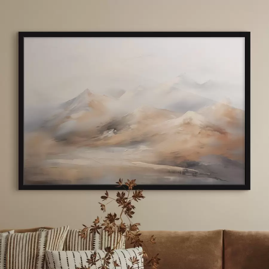Fototapetai Kalnų imitacijos tapyba f44125