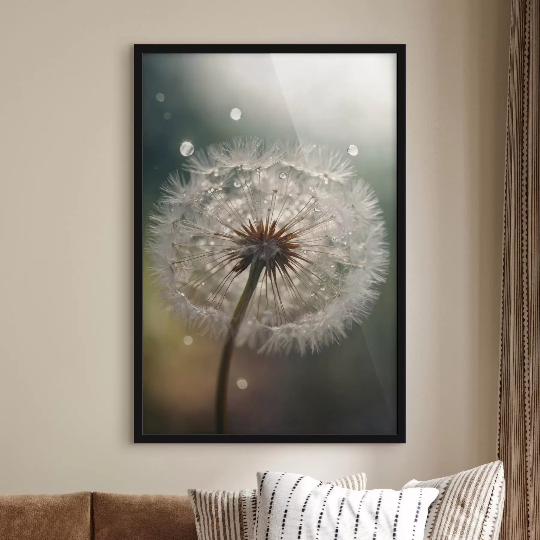 Fototapetai Kiaulpienė neryškiame fone f44097