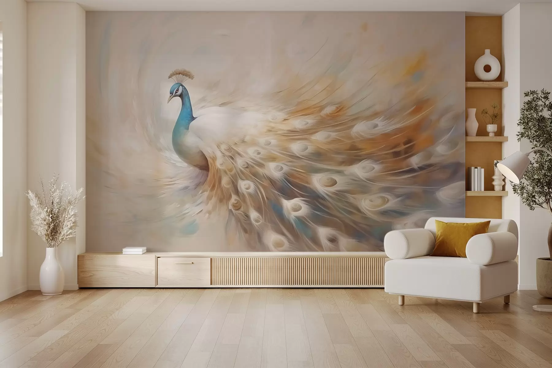 Fototapetai Peacock w03850