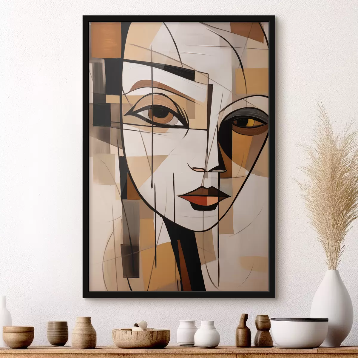 Plakatas Du abstrakcijos veidai f44201