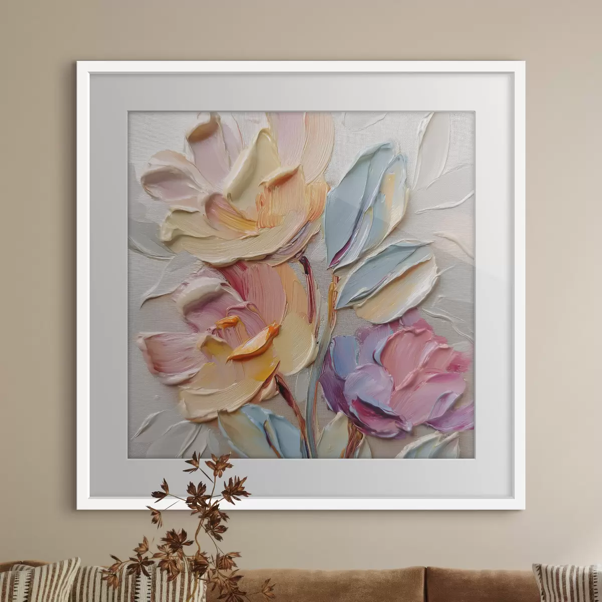 Plakatas Pasteliniai žiedlapiai f44240