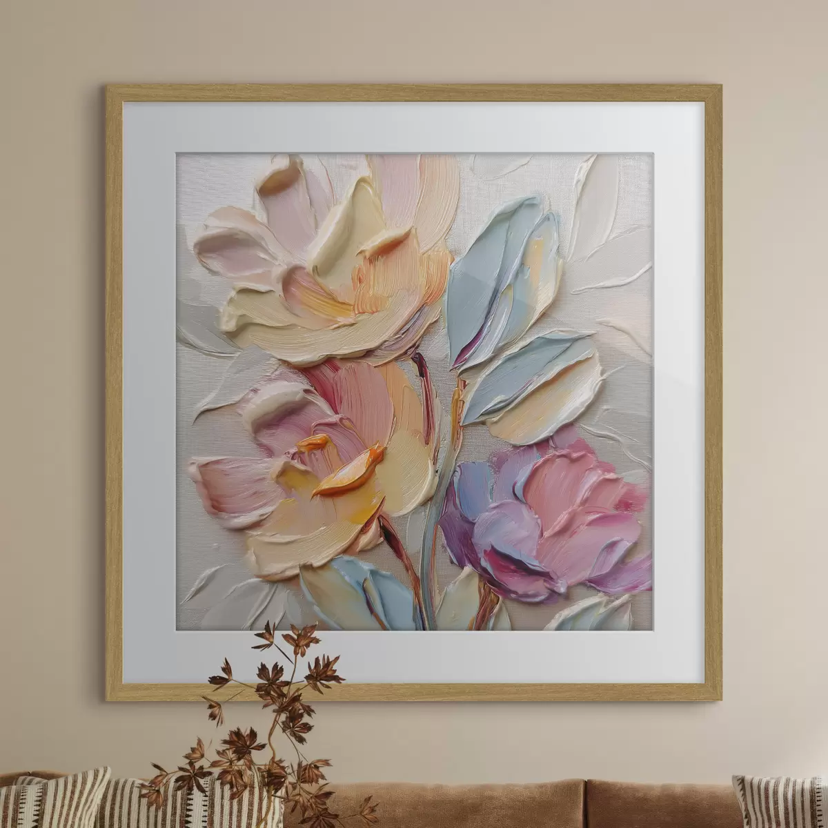 Plakatas Pasteliniai žiedlapiai f44240