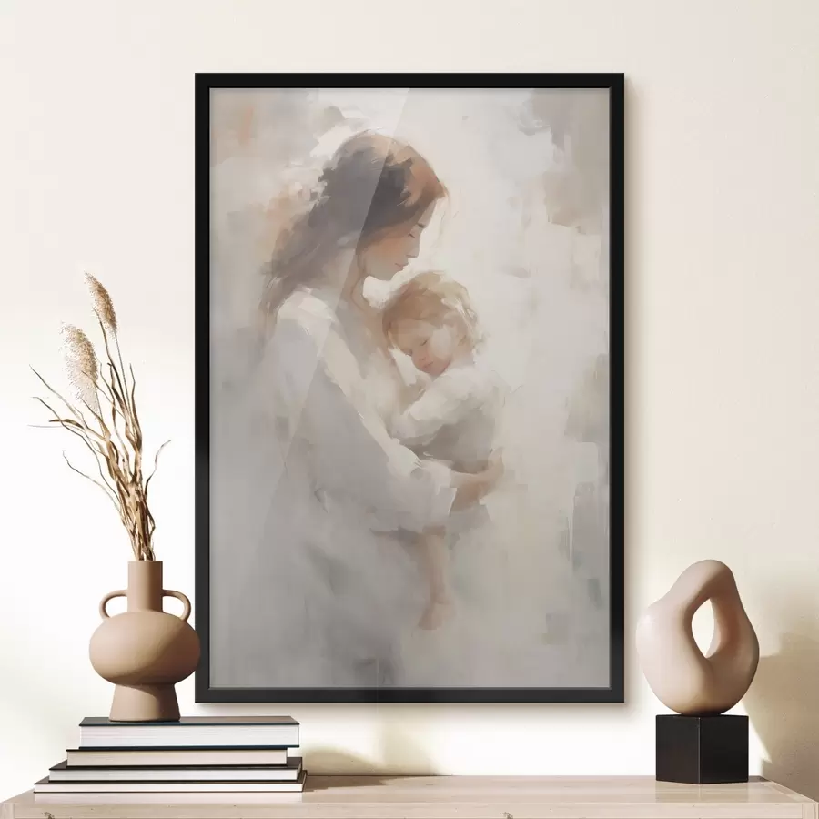 Fototapetai Mergaitė su vaiku f44285