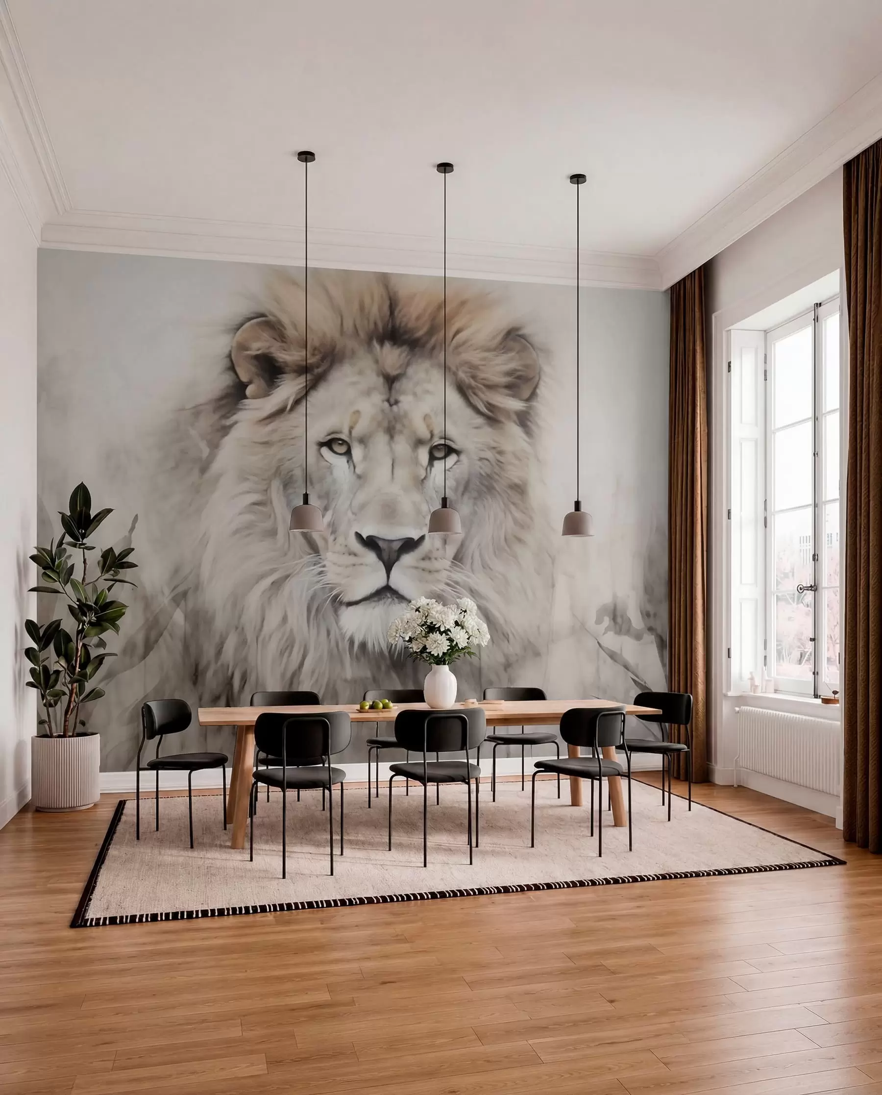 Fototapetai Lion w03888