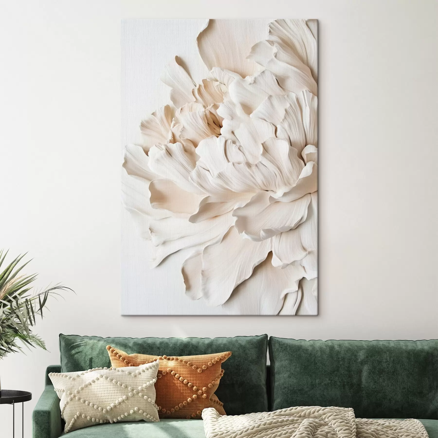 Paveikslėlis Didelė smėlio spalvos gėlė s44316