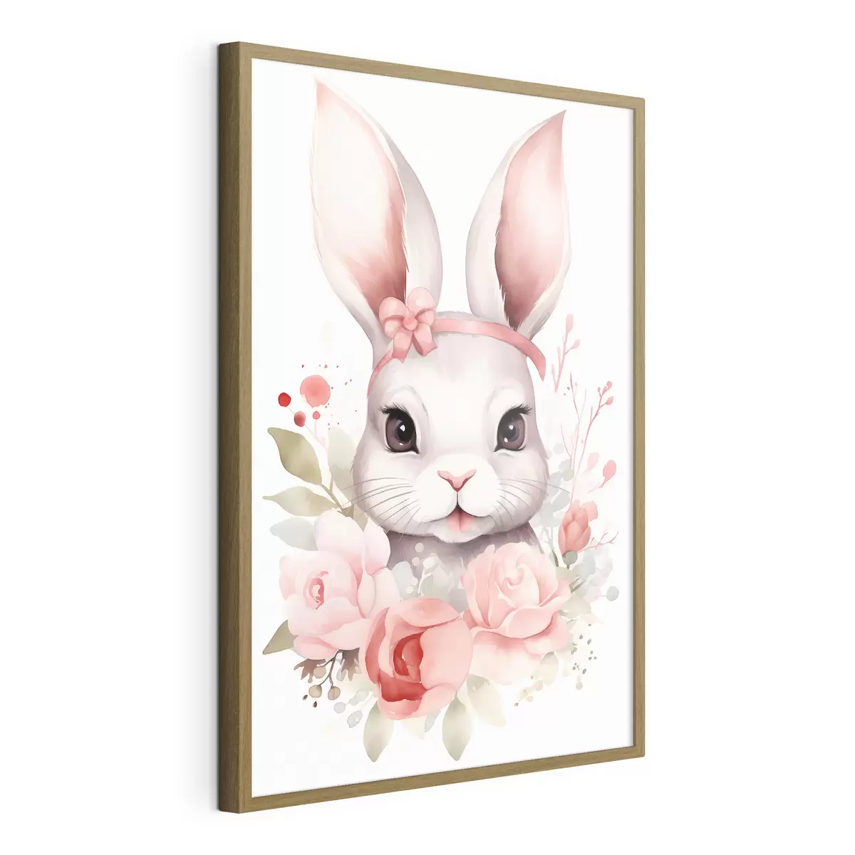 Plakatas Akvarelinis kiškis f44387
