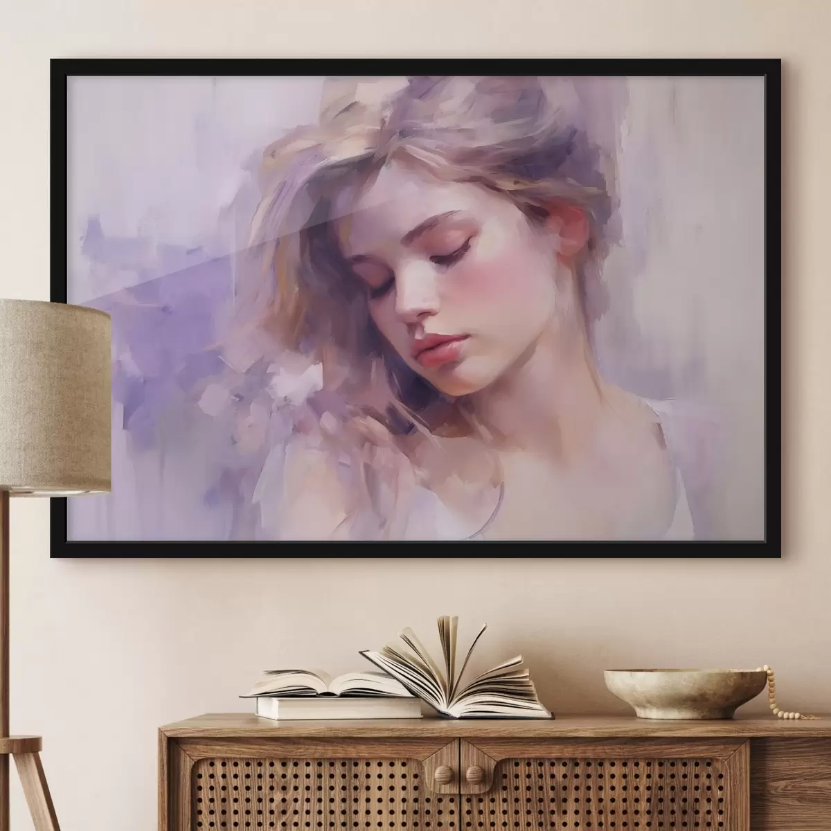 Plakatas Mergina f44267