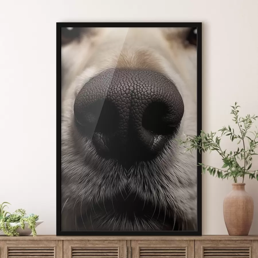 Fototapetai Šuns nosis f44273